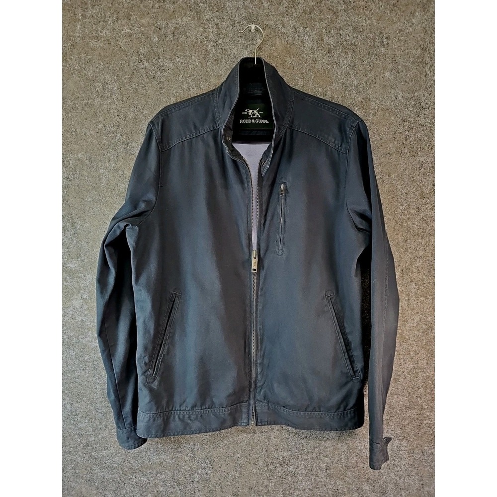 Rodd & Gun Armitage Harrington Jacket, Navy Blue, Medium